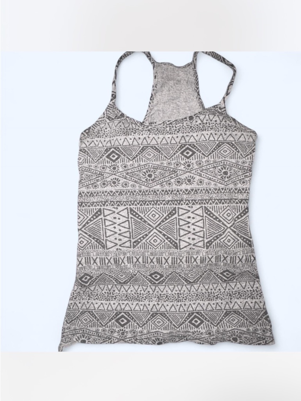 Garage Aztec Print Racerback Tank Top